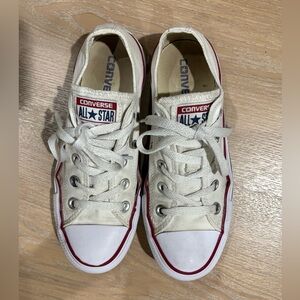 Converse All Star White Sneakers - Womens size 5